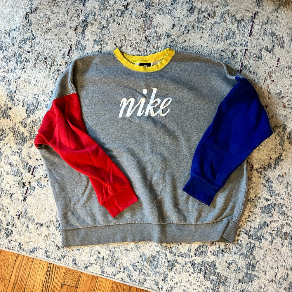 Nike Color Block Crewneck